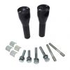 Nástavce řídítek Motorrad Burchard Glide Style 22/25,4mm, 150mm - chrom